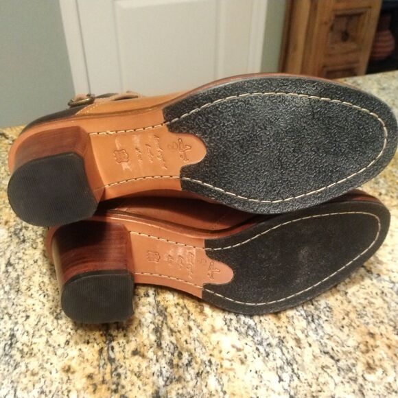 J Shoes Leather Hardwick Boots Booties Size 8 Anthropologie - Picture 11 of 13